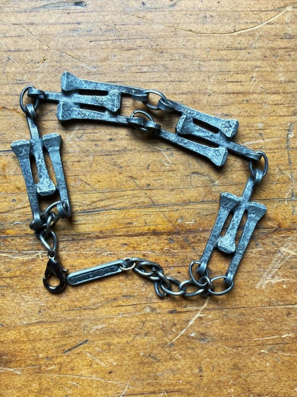 Iconic Patricia David brutalist bracelet